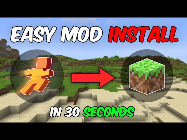 How to Install Minecraft Java Mods in 30 Seconds (2026)
