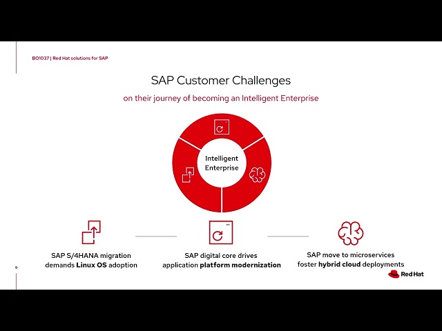 The power of Red Hat solutions for SAP S/4HANA migrations