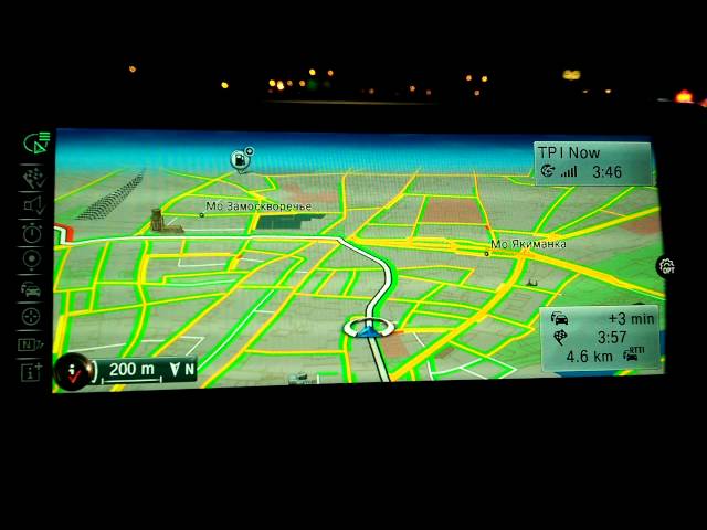 BMW RTTI from mobile phone  (BMW Real Time Traffic Information)