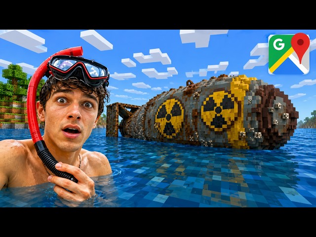 Exploring the Scariest Google Maps Locations In Minecraft!