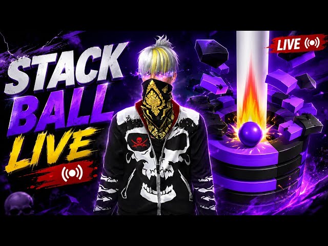 🔥 STACK BALL LIVE 🎯 | আজকে কত লেভেল পার করতে পারি? 😱