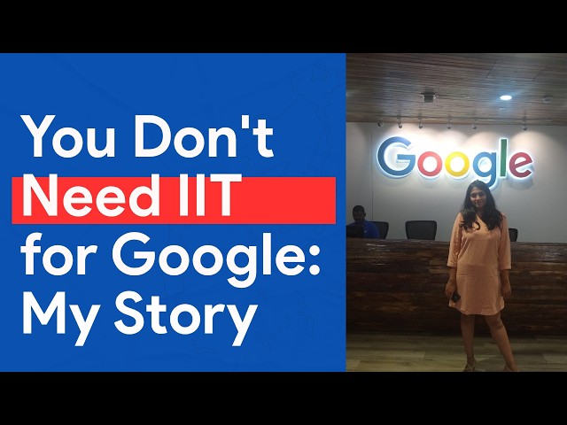 From Non-IIT to Google TPM : Tips for Aspirants