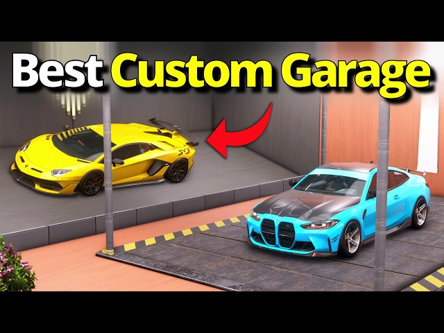 The BEST Custom Garages In Forza Horizon 6!