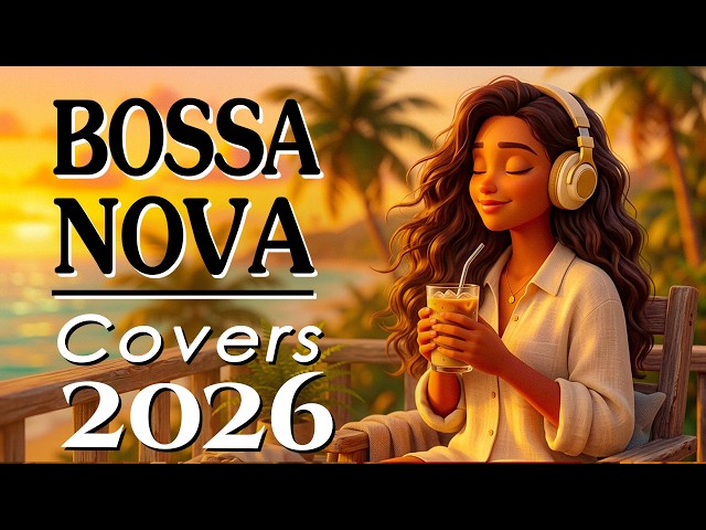 Bossa Nova 2026 ☕🎧 4 horas de versiones de canciones populares 🌿 Lista de reproducción para trabajar