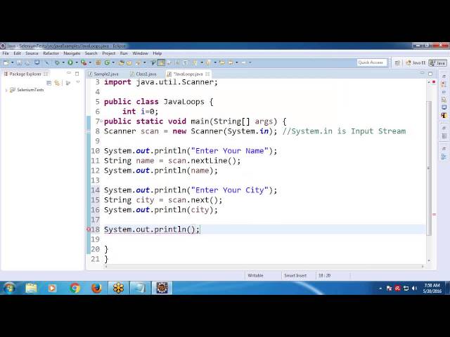 Java Tutorial 14: Java Input and Output