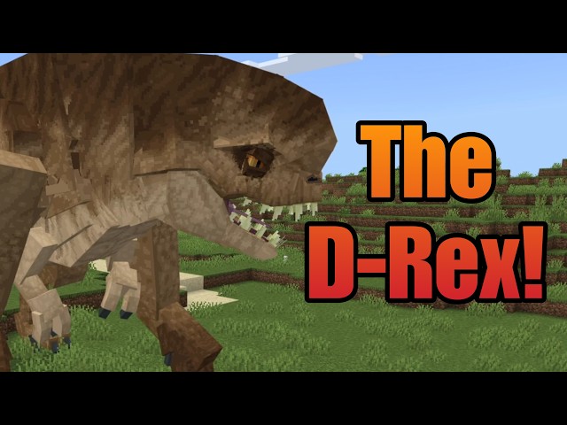Jurassic World Addon Creature Showcase! - Minecraft