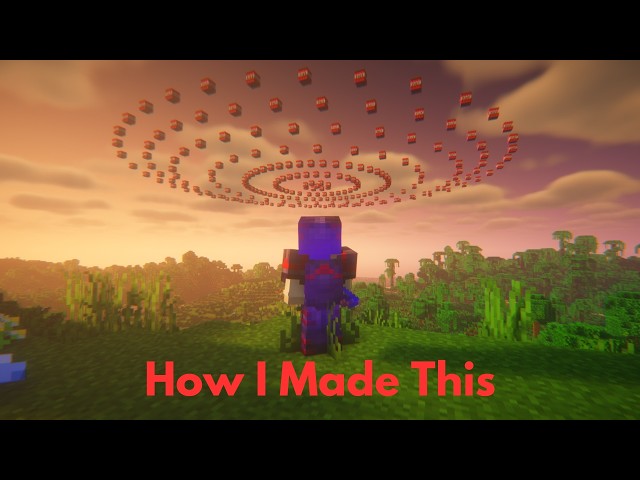 How I MADE An Orbital Strike Cannon With Command Blocks Explanation/Showcase