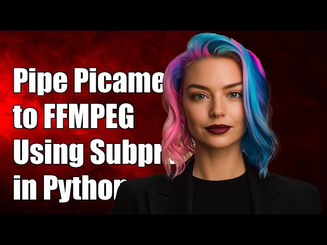 How to Pipe Picamera Video to FFMPEG Using Subprocess in Python