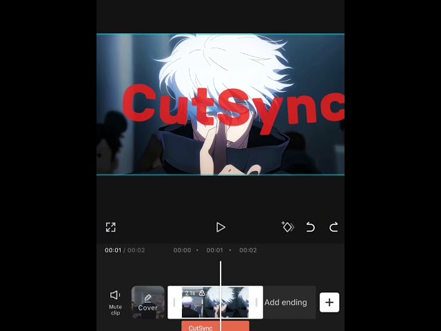 how to make text behind character on capcut #edit #capcuttutorial #amv #gojo