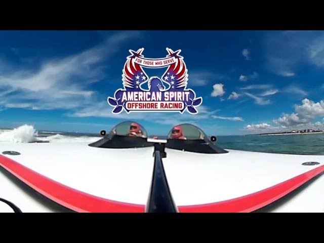 360º Video On Board the 2nd Amendment USA Racing Boat