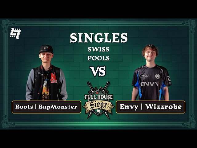 RapMonster VS Wizzrobe | Full House: Siege | Swiss Pools