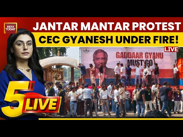 LIVE: Jantar Mantar 2.0 Protests | CJP Demands CEC Gyanesh Kumar's Resignation | CJP Mumbai Protest