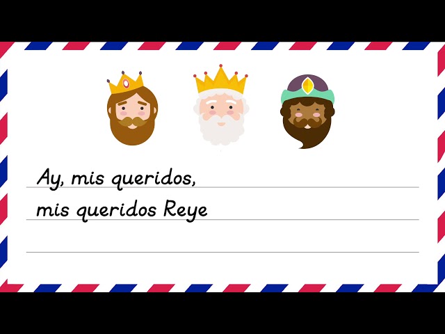 Maria Carrasco - A Mis Queridos Reyes Magos (Lyric Video Oficial)