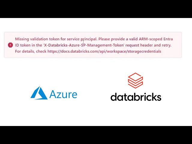 Databricks Storage Credential Creation Error | Solved
