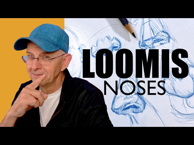 Level Up Noses Like a Pro: Loomis Method Technique!