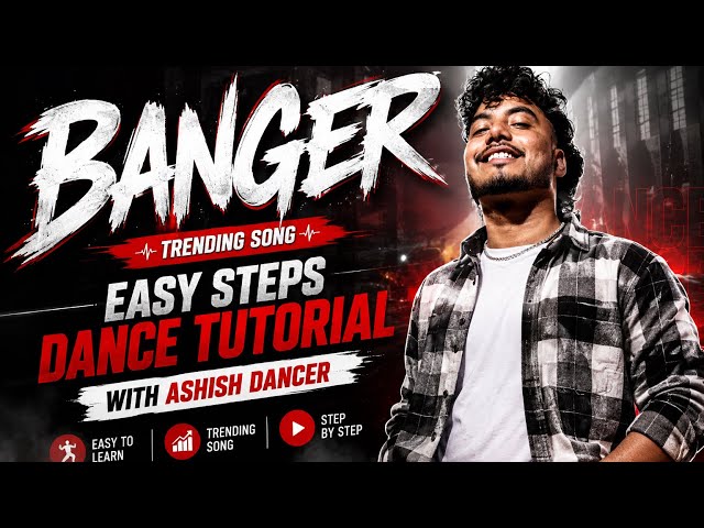 Banger | Easy Steps | Dance Tutorial | Badshah | With Ashish dancer | Trending 