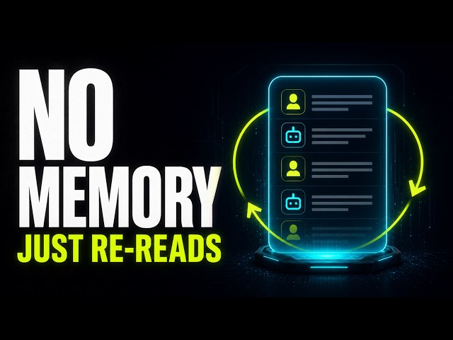 Your AI Is Rereading, Not Remembering