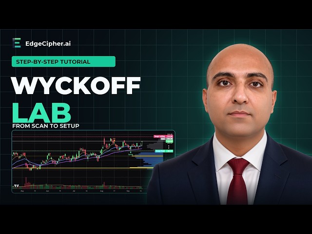 Wyckoff Lab Tutorial: From Stock Scanner to Trade Setup | EdgeCipher