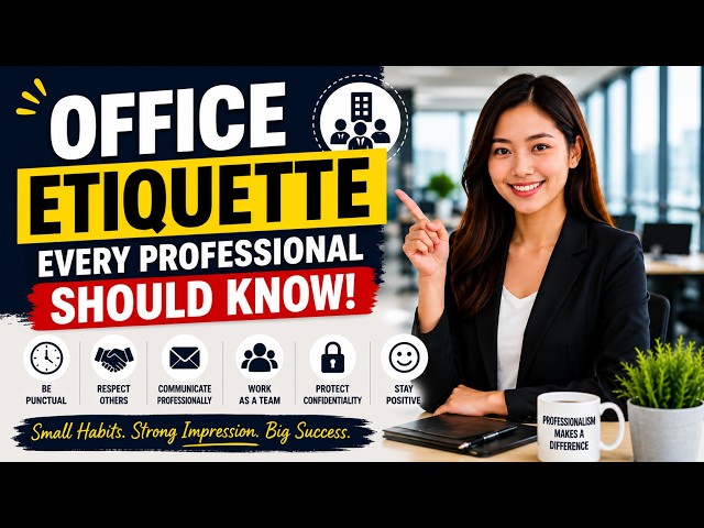 Office Etiquette Every Professional Should Know | Professional Workplace Tips