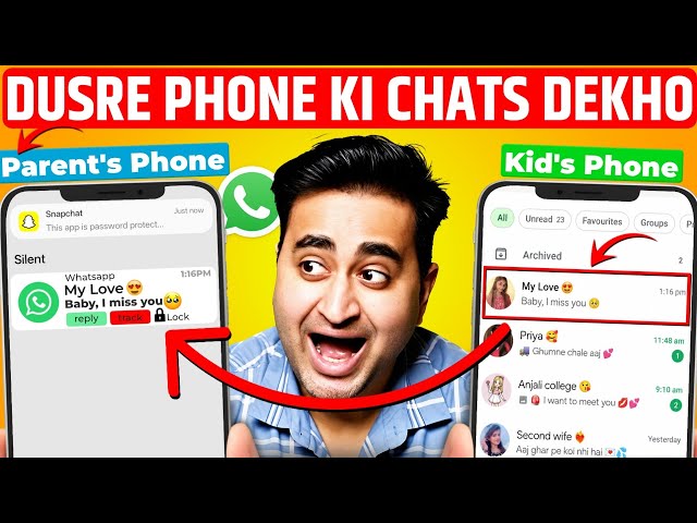 How to Read Another Phone's WhatsApp Messages 👀 | Best Parental Control App!