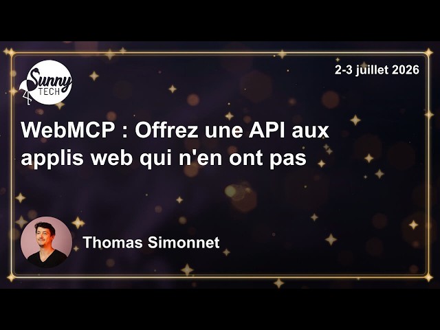 WebMCP : Offrez une API aux applis web qui n'en ont pas