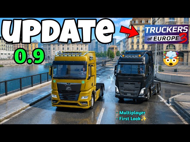 Truckers of Europe 3 New Update Released🎉 Multiplayer First Look🔥🤯
