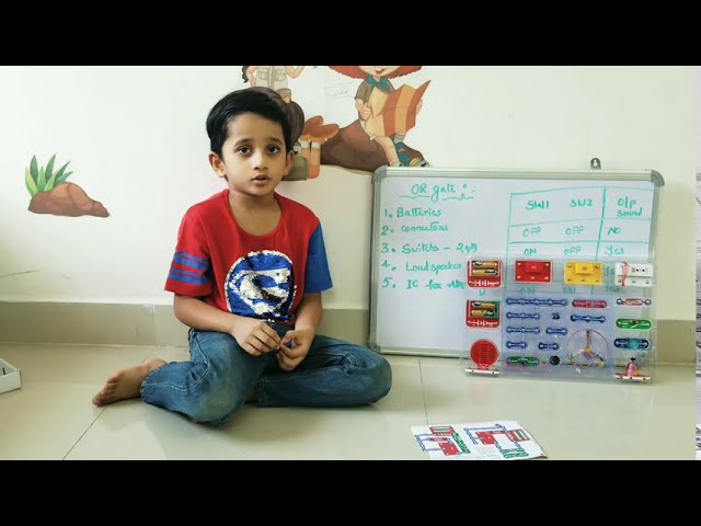 Circuits and networks OR gate by Yuvan