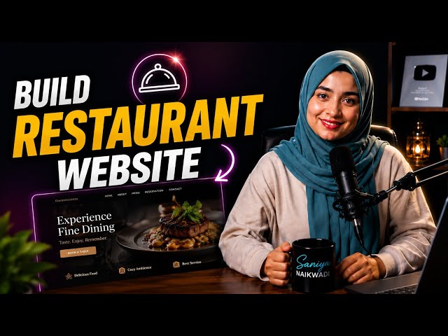 Build a Professional Restaurant Website with AI — No Coding!🙄😱