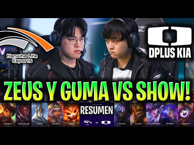 ZEUS Y GUMAYUSI vs SHOWMAKER! 😱SERIE ÉPICA!🔥 | HLE vs DK Resumen Completo LCK 2026