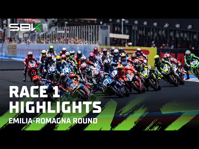 HIGHLIGHTS from a hard-fought #WorldSSP Race 1 ⚔️ | 2026 #EmiliaRomagnaWorldSBK 🇮🇹