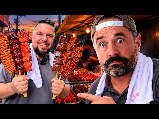 My American Brother vs GIANT Street BBQ in Taguig!