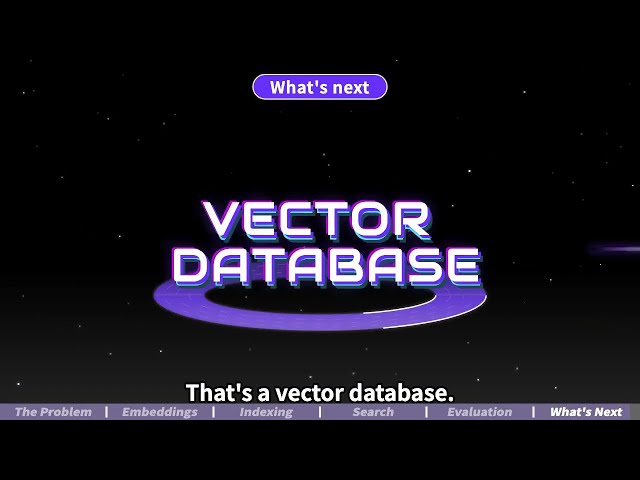 AI 101 - Vector Database