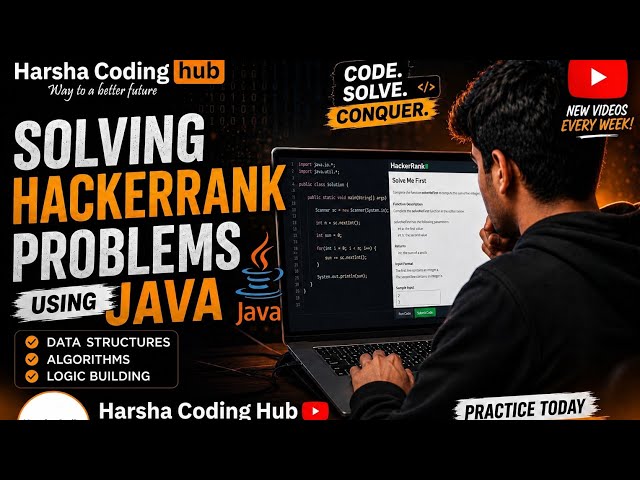 HackerRank Java Tutorial #01 | Solve Java Coding Questions Step by Step hackerrank