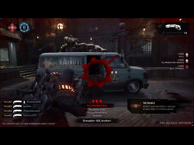Gears E-Day Beta Random Clips #1