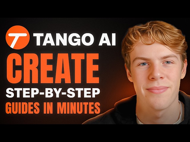 Create Polished Step-by-Step Guides in Minutes with Tango AI