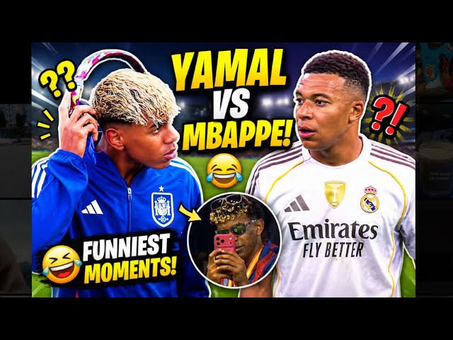  🤣Messi vs Ronaldo vs Mbappe Funny Moments  You Must Watch 😂Yamal & Mbappe Hilarious Moments 😭⚽