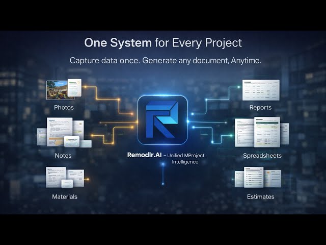 BIM + AI: Secure Project, Building & Asset Intelligence | Remodlr AI