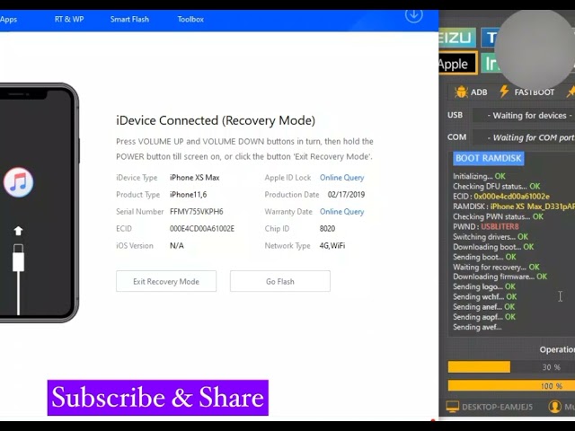iPhone XS Max Hello Screen Bypass | Unlock Tool Method | Full Process