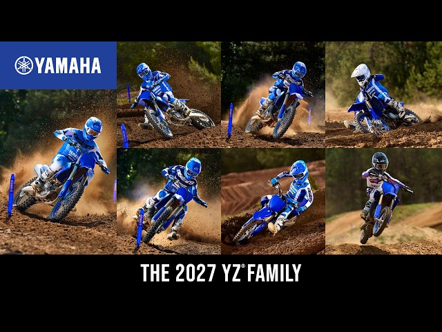 YZ. Built to win. | 2027 #Yamaha YZ Family