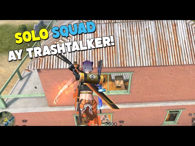 PARKOUR VS TRASHTALKER 21 SOLO SQUAD KILLS!(ROS GAMEPLAY)