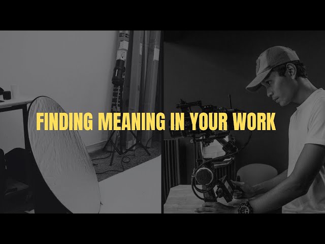 Building a Purpose Driven Career  Finding Meaning in Your Work