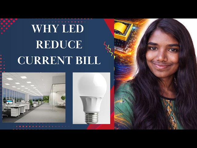 LED Bulb Secret 🔥 Why It Uses Less Current? | Tamil