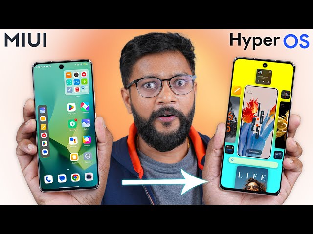 New Xiaomi Hyper OS vs  MIUI 🔥