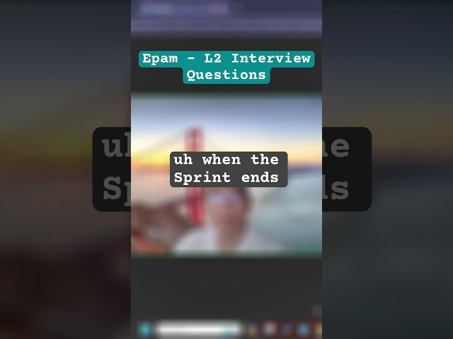 Java Interview Prep: EPAM 2nd Round Questions Explained! #shorts #javainterviewquestions #epam