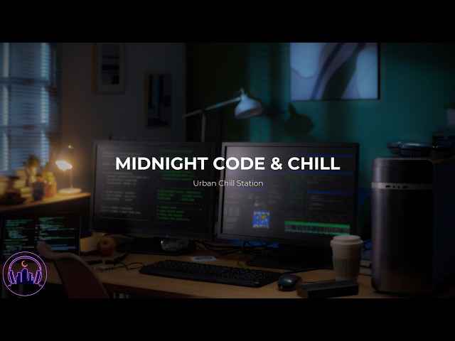 Midnight Code & Chill 💻 Minimalist Synth Lofi for Deep Focus & Studying