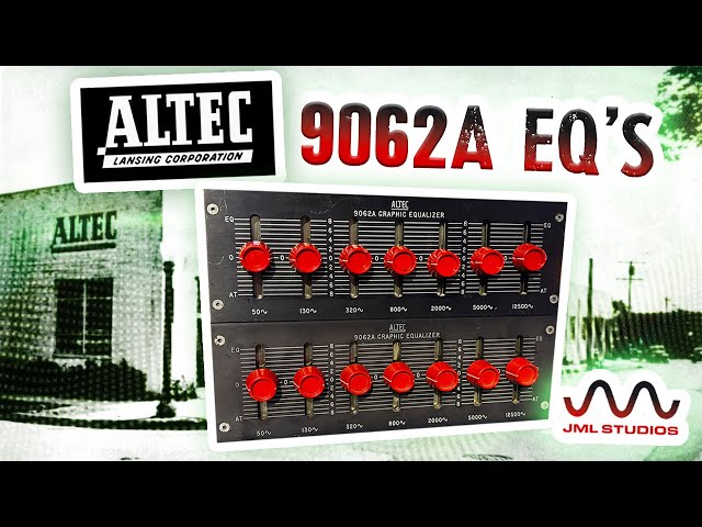 The Legend Of the Altec 9062A Passive Inductor EQ #AudioEngineering #mastering