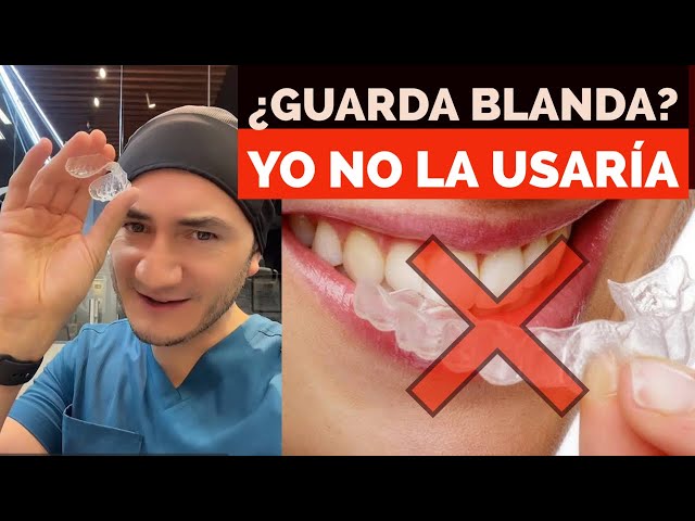 Do you clench your teeth and were given a soft guard? I wouldn't use it. #bruxism