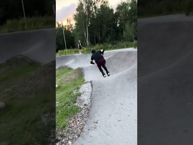 #pumptrack #inlineskating #freeskate