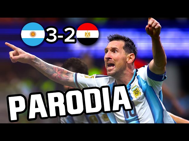 Argentina vs. Egypt 3-2 Song (Enrique Iglesias - Subeme la radio Parody) 2026 World Cup