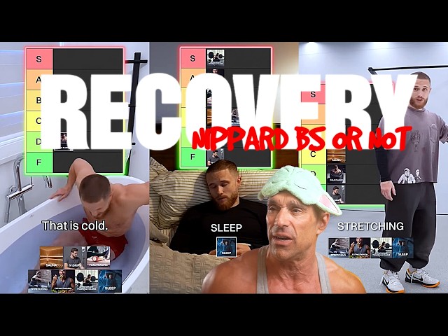 Jeff Nippard’s Approach to Recovery